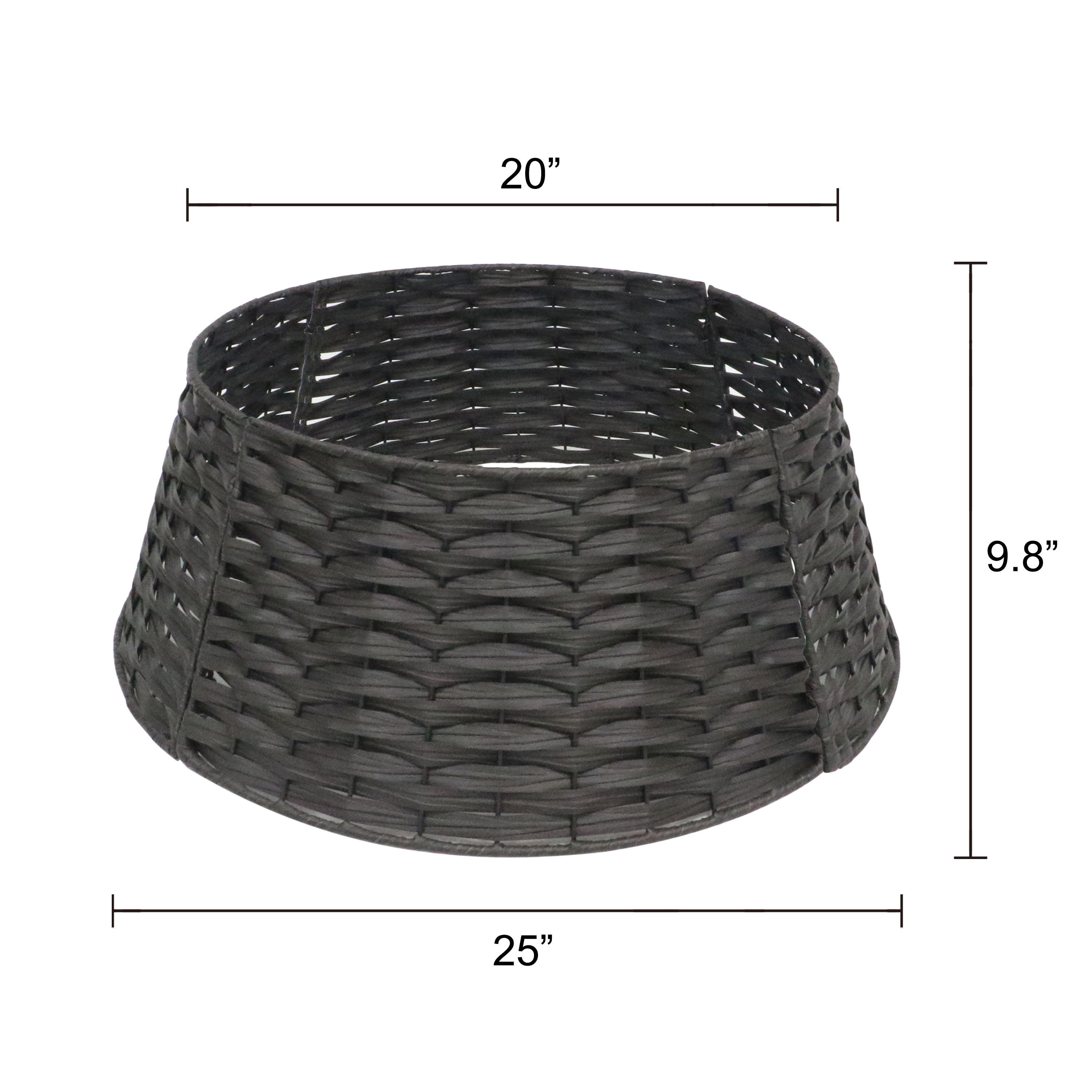 45" Round Christmas Tree Collar Skirt for 6' to 8' Tree